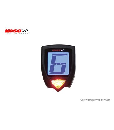 INDICADOR DE MARCHAS UNIVERSAL KOSO V2 KN002000