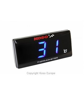 RELOJ DE TEMPERATURA DIGITAL KOSO SUPER SLIM AZUL BA024B10