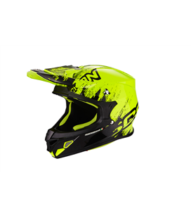 SCORPION EXO-21 AIR MUDIRT NEGRO AMARILLO FLUO