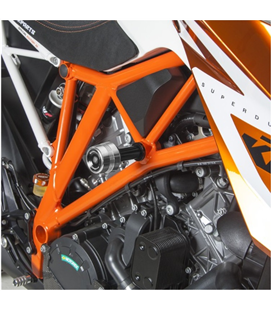 KTM 1290 SUPER DUKE 13-16 PROTECTORES ANTICAIDAS BARRACUDA