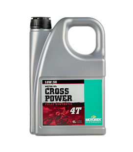 ACEITE MOTOREX CROSS POWER 4T 10W50 (4 LITROS)