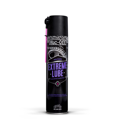 GRASA DE CADENA (PARA HÚMEDO) MUC-OFF EXTREME LUBE SPRAY 400ML