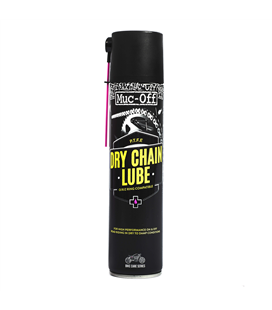 GRASA DE CADENA (PARA SECO) CON PTFE (TEFLON) MUC-OFF MOTORCYCLE DRY CHAIN LUBE SPRAY 400ML