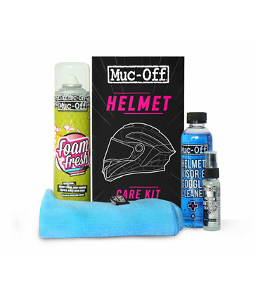 KIT CUIDADO DE CASCOS MUC-OFF PREMIUM HELMET CARE KIT