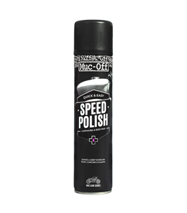 PULIMENTO (CERA DE CARNAUBA) MUC-OFF MOTORCYCLE SPEED POLISH SPRAY 400ML