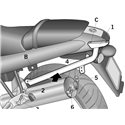 PORTAMATRICULAS HONDA CB 1000 R 08 -