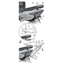 PORTAMATRICULAS HONDA CBR 600 F 11 -