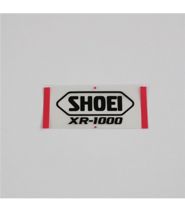 RECAMBIO SHOEI LOGO POSTERIOR XR-1000 NEGRO