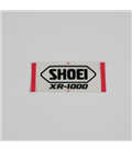 RECAMBIO SHOEI LOGO POSTERIOR XR-1000 NEGRO