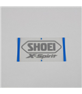 RECAMBIO SHOEI LOGO POSTERIOR X-SPIRIT GRIS PLATA