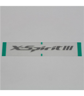 RECAMBIO SHOEI LOGO POSTERIOR X-SPIRIT 3 GRIS MATE