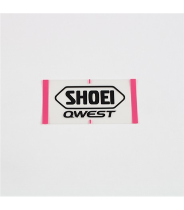 RECAMBIO SHOEI LOGO POSTERIOR QWEST NEGRO