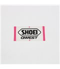 RECAMBIO SHOEI LOGO POSTERIOR QWEST NEGRO