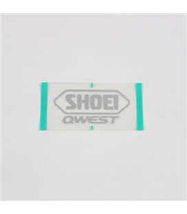 RECAMBIO SHOEI LOGO POSTERIOR QWEST GRIS MATE