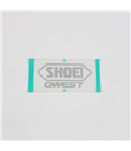 RECAMBIO SHOEI LOGO POSTERIOR QWEST GRIS MATE