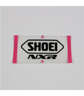 RECAMBIO SHOEI LOGO POSTERIOR NXR NEGRO