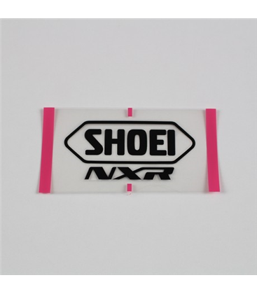 RECAMBIO SHOEI LOGO POSTERIOR NXR NEGRO