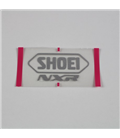 RECAMBIO SHOEI LOGO POSTERIOR NXR GRIS PLATA