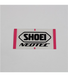 RECAMBIO SHOEI LOGO POSTERIOR NEOTEC NEGRO