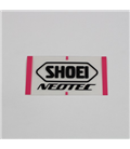 RECAMBIO SHOEI LOGO POSTERIOR NEOTEC NEGRO