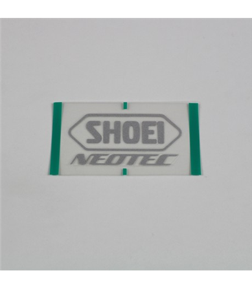 RECAMBIO SHOEI LOGO POSTERIOR NEOTEC GRIS MATE