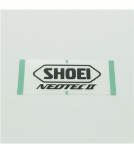 RECAMBIO SHOEI LOGO POSTERIOR NEOTEC 2 NEGRO MATE