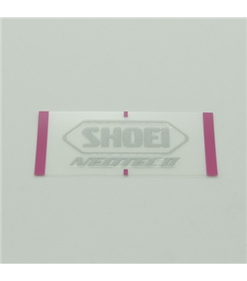 RECAMBIO SHOEI LOGO POSTERIOR NEOTEC 2 GRIS PLATA