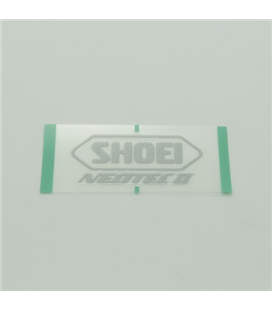 RECAMBIO SHOEI LOGO POSTERIOR NEOTEC 2 GRIS MATE