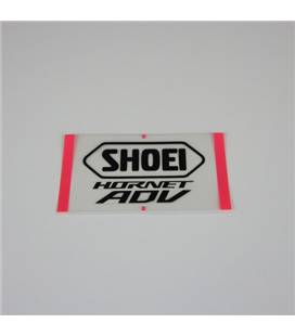 RECAMBIO SHOEI LOGO POSTERIOR HORNET ADV NEGRO