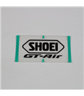 RECAMBIO SHOEI LOGO POSTERIOR GT-AIR NEGRO MATE