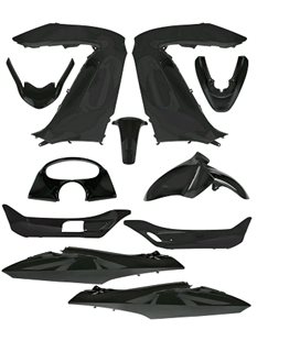 KIT CARENADO ADAPT. HONDA PCX 125 2011-13 NEGRO (11 PIEZAS)