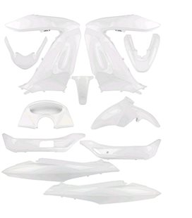 KIT CARENADO ADAPT. HONDA PCX 125 2011-13 BLANCO (11 PIEZAS)