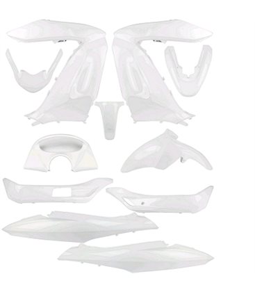 KIT CARENADO ADAPT. HONDA PCX 125 2011-13 BLANCO (11 PIEZAS)