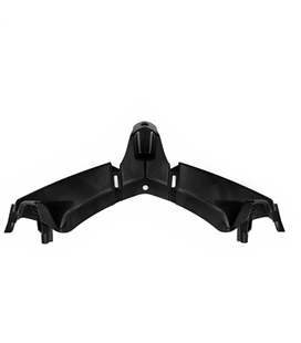 MOLDURA DELANTERA BAJO FARO YAMAHA TMAX 530 2012-2014 NEGRO