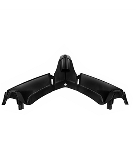 TAPA INTERMEDIA TRASERA TMAX 530 NEGRO