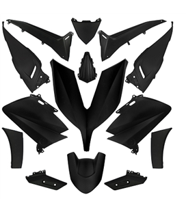 KIT CARENADO YAMAHA TMAX 530 NEGRO MATE 2015-16 (14 PIEZAS)