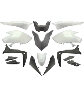 KIT CARENADO YAMAHA TMAX 530 BLANCO 2017-19 (15 PIEZAS)