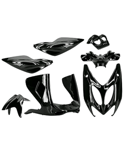 KIT CARENADOS YAMAHA AEROX 97-12 NEGRA METALIZADO