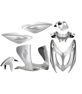 KIT CARENADOS YAMAHA AEROX GRIS METALIZADO