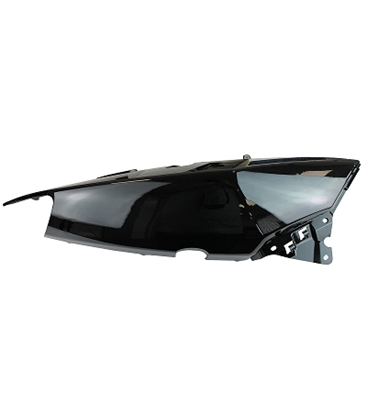 TAPA TRASERA DERECHA YAMAHA TMAX 500 2008-11 NEGRO BRILLANTE