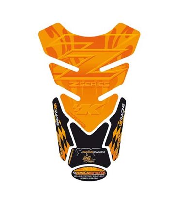 PROTECTOR DEPOSITO 4PCS NARANJA KAWASAKI