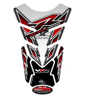 PROTECTOR DEPOSITO 4PCS BLANCO/ROJO/NEGRO YAMAHA