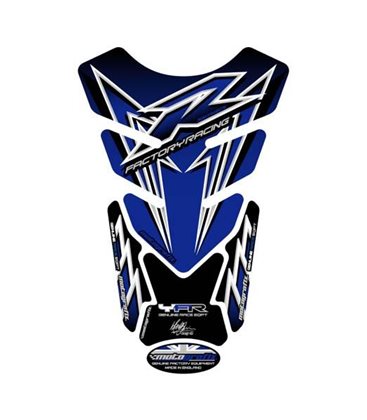 PROTECTOR DEPOSITO 4PCS AZUL YAMAHA