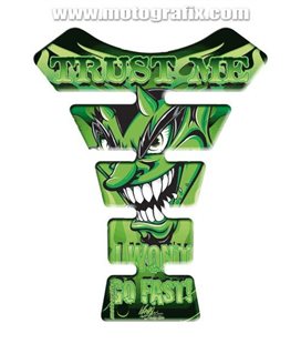 PROTECTOR DEPOSITO STREET STYLE 1PC DEVIL VERDE