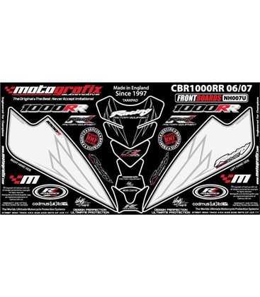 KIT DECO DELANTERO BLANCO PARA  CBR1000RR