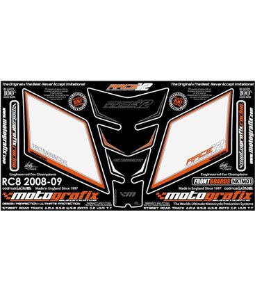 KIT DECO DELANTERO BLANCO PARA  RC8