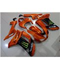 Carenado Kawasaki ZX6R 2007 2008 Monster Naranja