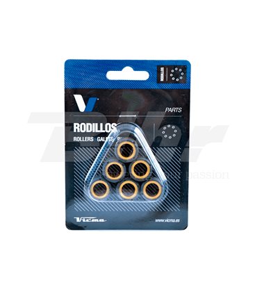 APRILIA 125 SCARABEO PIAGGIO 03 - 06 RODILLOS VARIADOR 10 gr.