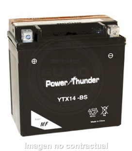 BATERIA POWER THUNDER YTX14-BS