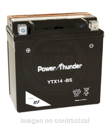 BATERIA POWER THUNDER YTX14-BS